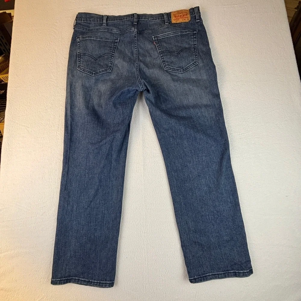 Levi's 541 Athletic Taper Jeans Mens 42x32 (41x30 ACTUAL) Blue Stretch Med. Wash